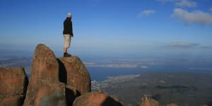 You can drive to the top of Mount Wellington but for a real challenge try hiking it.