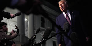 Donald Trump leaves the White House on Friday for a rally in North Carolina,before heading to his Mar-a-Lago resort in Florida.