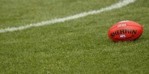 A person is in critical condition in hospital after an incident at a football game in Lalor on Saturday.