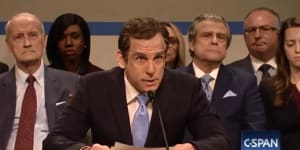 SNL parodies the Cohen hearings,with help from Ben Stiller and Natalie Imbruglia