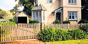 Quaint restraint ... Highfield Cottage was the gatekeeper's lodge to a homestead built in 1901.