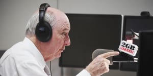 Once described as more powerful than the prime minister,the veteran radio broadcaster Alan Jones stands accused of indecently assaulting several young men.
