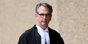 The journalists’ barrister,Nicholas Owens SC.