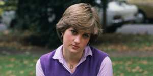 Lady Diana Spencer aged 19 at the Young England Kindergarden Nursery School in Pimlico,London.
