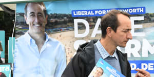 Dave Sharma,who was the Liberal member for Wentworth. until his defeat by “teal” independent Allegra Spender in the federal election on Saturday.