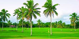 Niue has one nine hole golf course.
