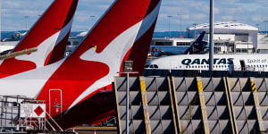 Qantas restarted flights to some destinations earlier than expected. 