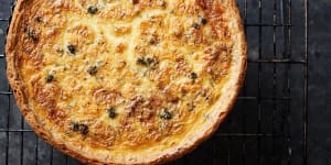 A great bacon and onion quiche relies on good ingredients and knowing and trusting your oven.