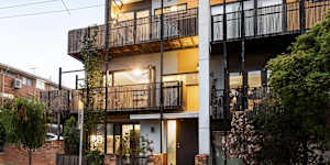 The townhouse at 4/2 McCracken Avenue,Northcote.