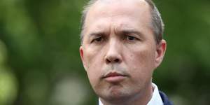 Court rules dentention illegal:Immigration Minister Peter Dutton.
