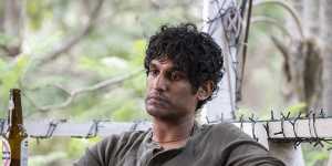 Rudi Dharmalingam plays an empathetic but unravelling nurse in a psychiatric ward in the ABC drama Wakefield.