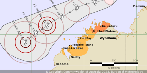 Tropical cyclone ‘Ilsa’ could hit parts of WA coast