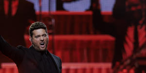 Michael Buble didn’t disappoint fans at his long-awaited Sydney show.