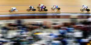 The Dunc Gray Velodrome hosts a UCI Track World Cup event in 2004 before its decline.