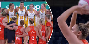Farcical netball scenes ripped