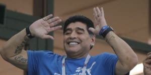 Maradona's antics put his FIFA role at risk