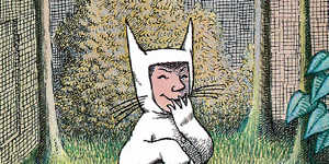 An illustration from Where The Wild Things Are.