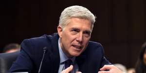 Supreme Court Justice nominee Judge Neil Gorsuch.