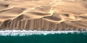 Namibia’s mesmerising Skeleton Coast.