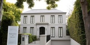 Sold:George Calombaris's home in Toorak.