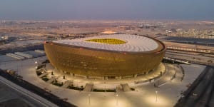 Lusail Stadium,where the World Cup final will be played.