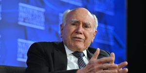 John Howard said he didn’t think there was any need for Scott Morrison to appoint himself to extra ministries.