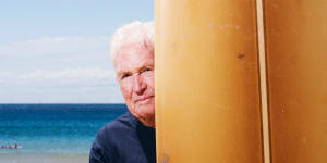 Sydney surfboard shaper Denny Keogh of Keyo Surfboards. 