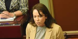 Victorian Attorney-General Jaclyn Symes.