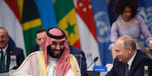 Saudi Arabian Crown Prince Mohammed bin Salman and Russian President Vladimir Putin have just sent a strong message to markets.