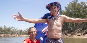 Mark Jacobsen will organise an Australia day event on the Murray River.