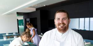 Head chef Alex Prichard at Icebergs Dining Room&amp;Bar. 