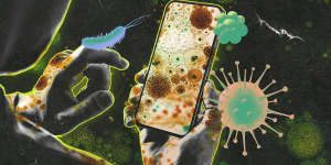 Doctors visiting Sydney had their phones swabbed. The results were disgusting.