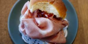 The baloney sandwich.