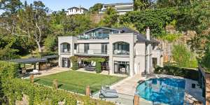 The Vaucluse home of Arthur Tzaneros was listed this week with hopes of $50 million to $55 million.