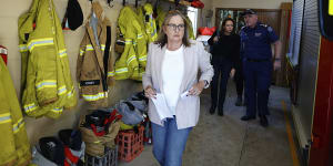 Premier Jacinta Allan made the announcement while touring fire-impacted communities on Thursday. 