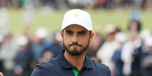 Mexico’s Abraham Ancer competed for Team International at the 2019 Presidents Cup.