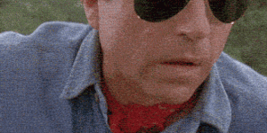 Sam Neill in his iconic scene in Jurassic Park