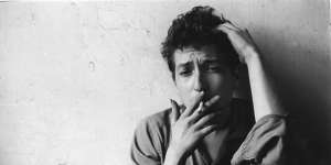 Bob Dylan aged 21 in 1962