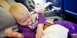 Travelling and flying with a baby:No,you're not entitled to complain