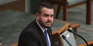 LNP MP Phil Thompson during debate on the rate of suicide among current and former serving ADF personnel.
