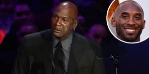 'When Kobe Bryant died,a piece of me died':Michael Jordan's tearful tribute