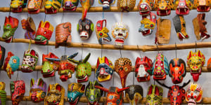 Chichicastenango Guatemala:Put on a brave face at the market