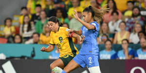 The introduction of Sam Kerr from the bench changed the complexion of the match.