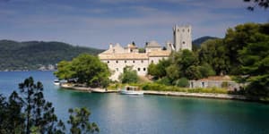 Benedictine monastery on Mljet island.