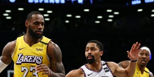 LeBron dominant as Lakers down Nets