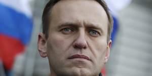 Russian opposition activist Alexei Navalny.