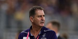 Lyon shrugs off links to Saints job,'determined'to coach Dockers