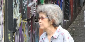 Nature is healing with tourists back taking photos of graffiti in Hosier Lane. 