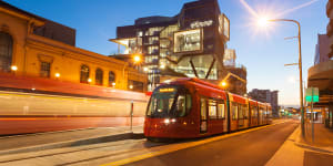 Newcastle light rail suspended due to fault with Spanish-built trams