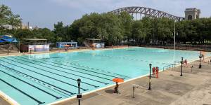 Dive in … Astoria Public Swimming Pool.